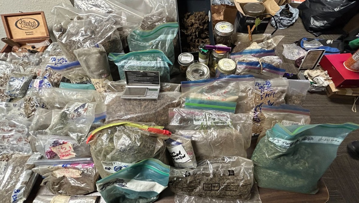 Lexington Police Seize 35 Pounds of Marijuana, Meth, Morphine and 10 Guns in Drug Investigation