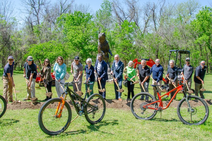 Tulsa Breaks Ground on 13-Mile Trail System Near Gilcrease Museum