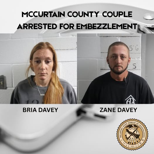 McCurtain County Couple Arrested in $3.27 Million Embezzlement Case